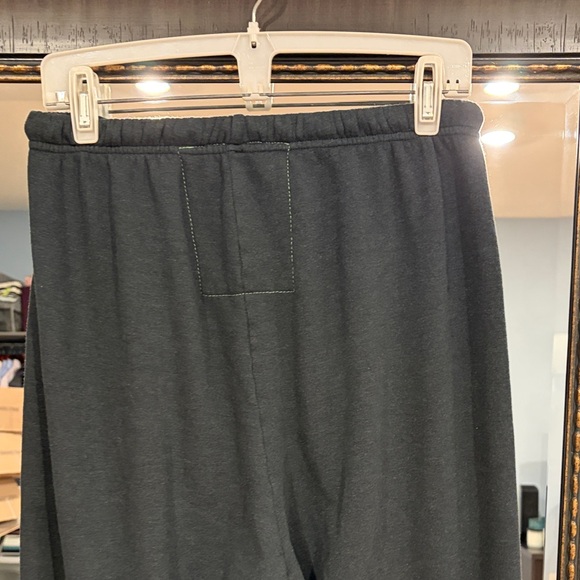 Aviator Nation Black Joggers with Rainbow Heart - Picture 3 of 10